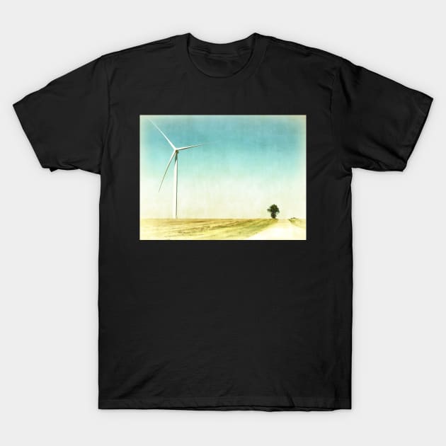 Wind Turbine T-Shirt by art64